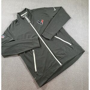 Houston Texans NFL On Field Apparel Full Zip Jacket Size Large Football Toro‎